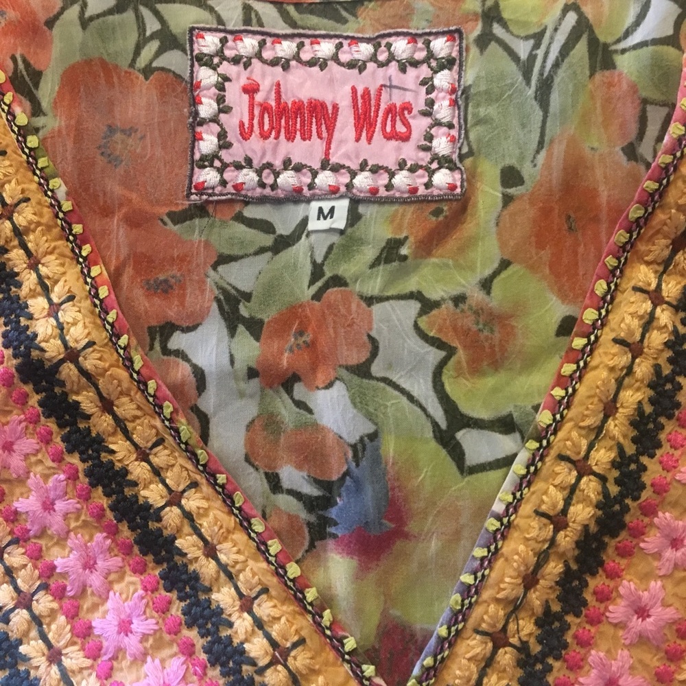 Johnny Was blouse.